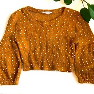 BCBG Women Short sweater crop top xs